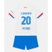 Barcelona Sergi Roberto #20 Dětské Oblečení Venkovní Dres 2023-24 Krátkým Rukávem (+ trenýrky)